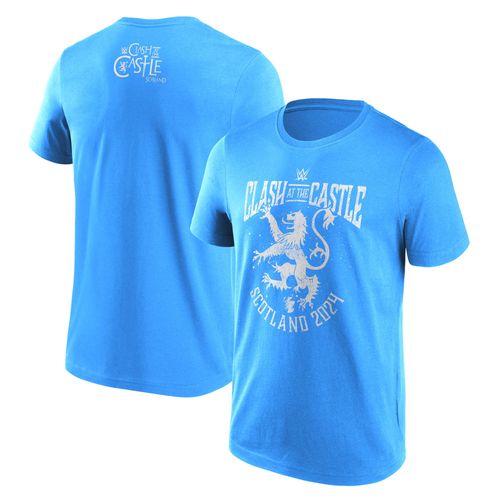 T-Shirt Wwe Clash At The Castle Lion - Ciel - Homme