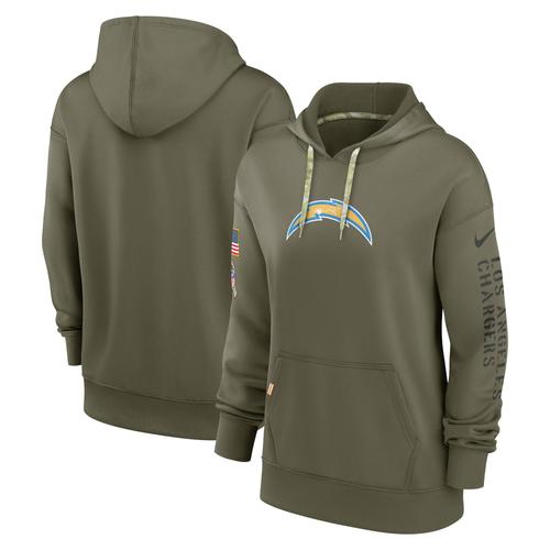 Sweat À Capuche Nike Olive Los Angeles Chargers 2022 Salute To Service Performance Pour Femme
