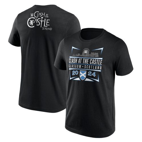 T-Shirt Wwe Clash At The Castle Scotland - Noir - Homme