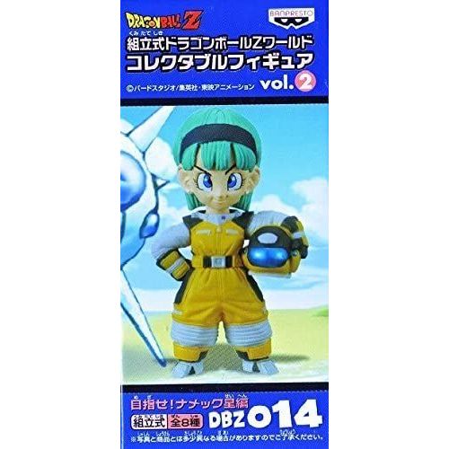 Pre-Assembled Dragon Ball Z World Collectible Figure Vol.2 Bulma Dbz 014 Only [Import Japonais]