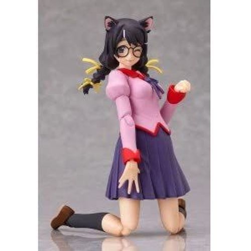 Figma Bakemonogatari Hanekawa Tsubasa (Non-Scale Abs&pvc Painted Fine Art Figure) [Import Japonais]