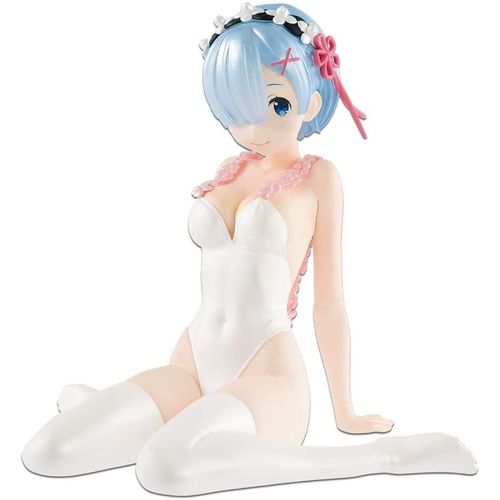 Ichiban Kuji Lottery Premium Re:Zero To Hajime No Isekai Seikatsu: Summer's Here! The Sea! Otherworldly Summons! - C Prize Rem Premium Figure (Arcade Prize) [Import Japonais]