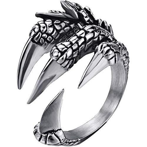 Bague En Titane Et Acier Pour Hommes, Bijoux En Forme D'aigle, Dragon, Griffe, Crâne D'halloween, Dominateur, Roche Ouverte, Animal, 30 Modèles, Meilleures Ventes