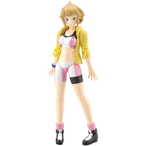 Figure Rise Standard Gundam Build Fighters Tri-Hoshino Fumina Color-Coded Plastic Model [Import Japonais]
