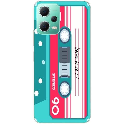 Coque Pour Redmi Note 12 5g Cassette Turquoise