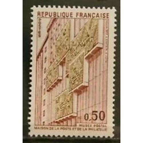 Timbre France 1973 Neuf ** Yt N° 1782 Musé Postal Maison De La Poste Et De La Philatélie