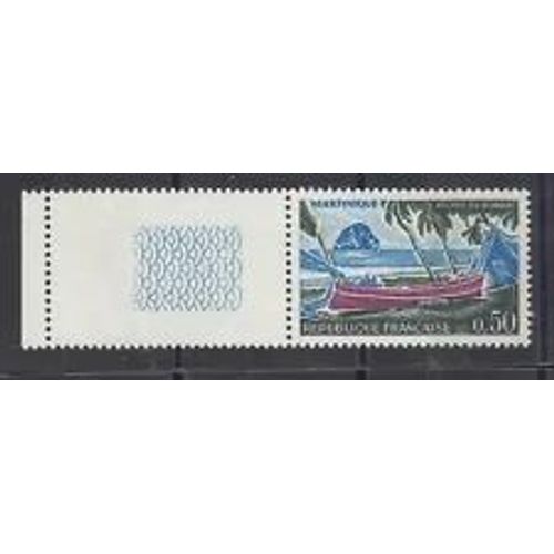 Timbre France 1970 Neuf ** Bdf Yt N° 1644 Rocher Du Diamant Martinique
