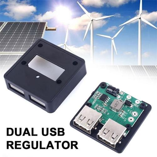 Panneau De Tension De Sortie Usb Double, Régulateur De Tension Pour Chargeur De Téléphone, Module D'alimentation 5v-20v À 5v 3a