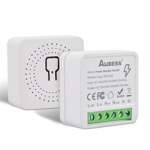 Tuya ¿ Mini interrupteur intelligent WiFi, Gadgets pour maison intelligente, Module de relais d'éclairage, commande vocale pour Alexa Alice Google Assistant Home