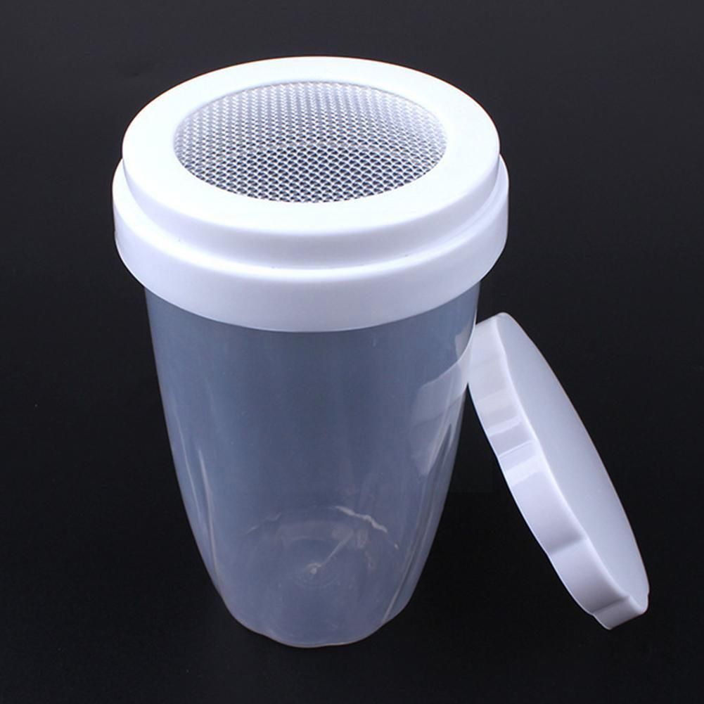 Shaker  Poudre  Main En Plastique, Tamis  2,2 De Farine E...