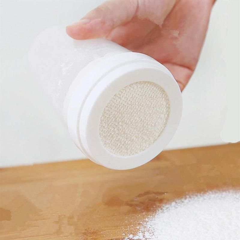 Shaker  Poudre  Main En Plastique, Tamis  2,2 De Farine E... - 4