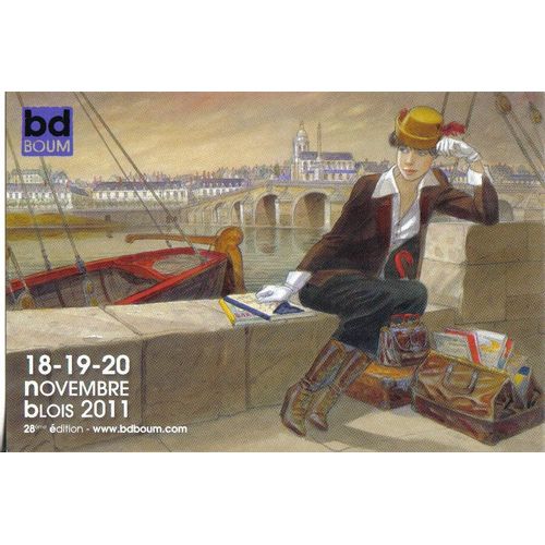 Carte Postale Gibrat Jean Pierre Festival Bd Blois 2011 (Mattéo Le Sursis