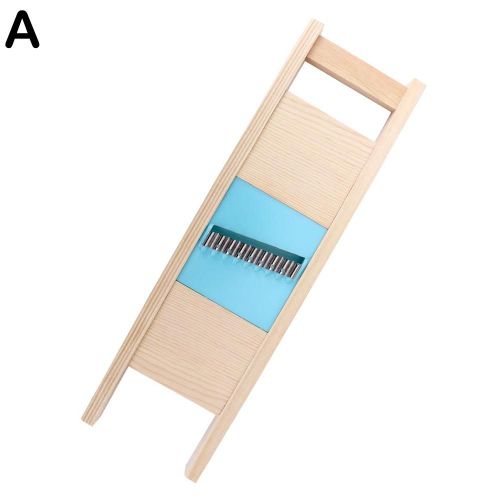 Râpe À Pommes De Terre En Bois, Trancheuse À Concombre Et Légumes, Couteau De Cuisine Wave À Salade, Accessoires De Gadgets, Déchiqueteuse, Déchiqueteuse, U0g9
