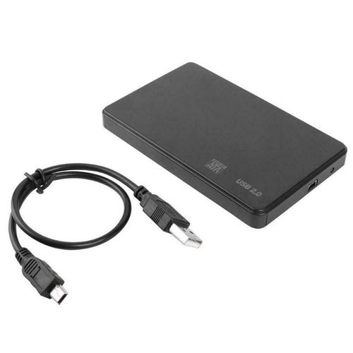 Boîtier de disque dur externe pour PC, boîtier de disque dur, fermeture SATA, USB 3.0, 2.0, 5Gbps, 2.5 pouces, 4 To