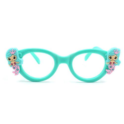 Cadre De Lunettes De Fête Thème Sirène Pour Enfants, Décor De Fête D'anniversaire De Princesse Pour Fille, Cadeau En Plastique Préféré