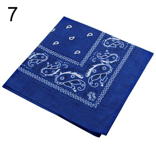 Foulard En Coton Pour Hommes | Bandana Carré, Hiphop, Foulard Pour La Tête, Bracelet, 55x55cm