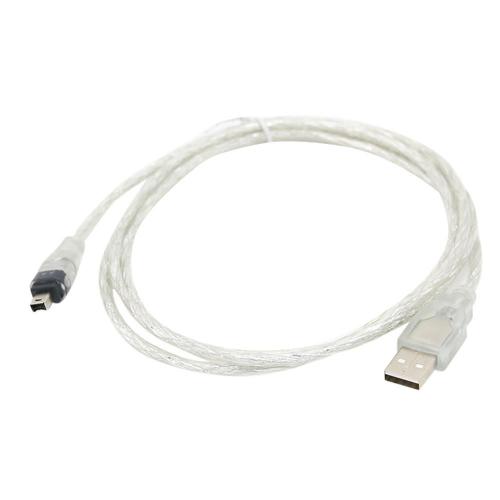 Câble adaptateur USB vers IEEE 1.5 Firewire, cordon de conversion à 4 broches pour la Transmission de données iLink 1394, 1394 m