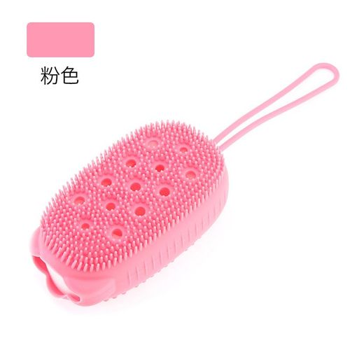 Brosses De Bain En Silicone Souple Double Face, Gants De Gislande De Massage, Brosse Linge Pour La Cellulite, Outils De Bain Multifonctions Pour Bébé 