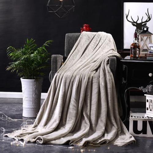 Couverture En Flanelle Douce Et Chaude Pour Animaux De Compagnie, Draps Solides, En Peluche, Pour Canapé, Offre Spéciale