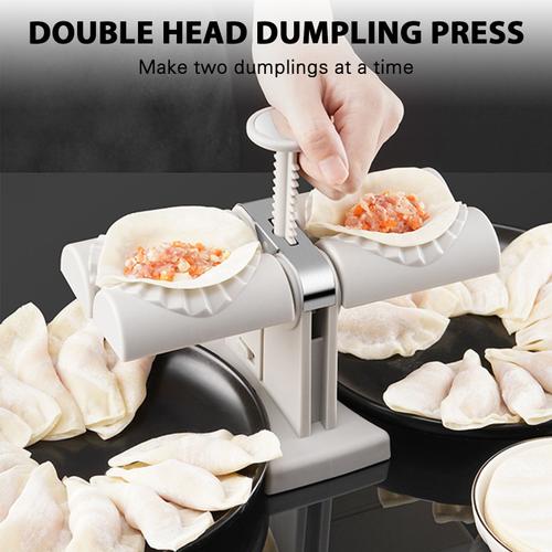 Machine Automatique À Double Tête Pour Fabriquer Des Raviolis Chinois, Presse À Raviolis Chinois, Moule À Raviolis Chinois, Accessoires De Cuisine