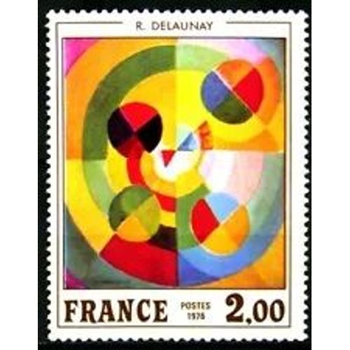 Timbre France 1976 Neuf ** Yt N° 1869 La Joie De Vivre De Robert Delaunay