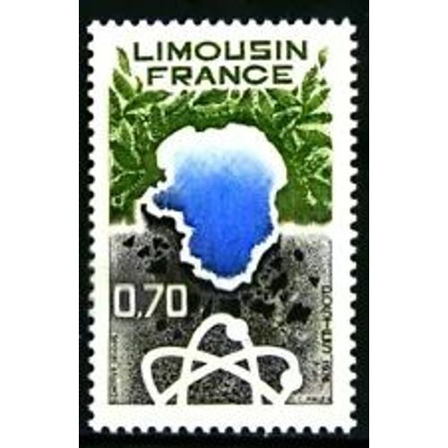 Timbre France 1976 Neuf ** Yt N° 1865 Limousin