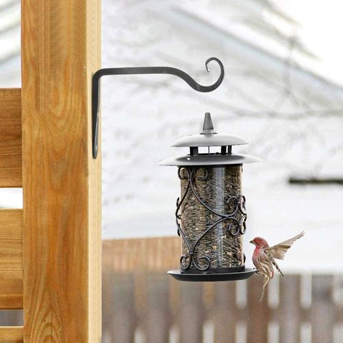 Étagère Murale De 6 Pouces, Support De Décoration De Maison, Jardinière Lanterne, Balcon, Salon, Crochet Mural, Vêtements Suspendus Panier En Fer Forgé