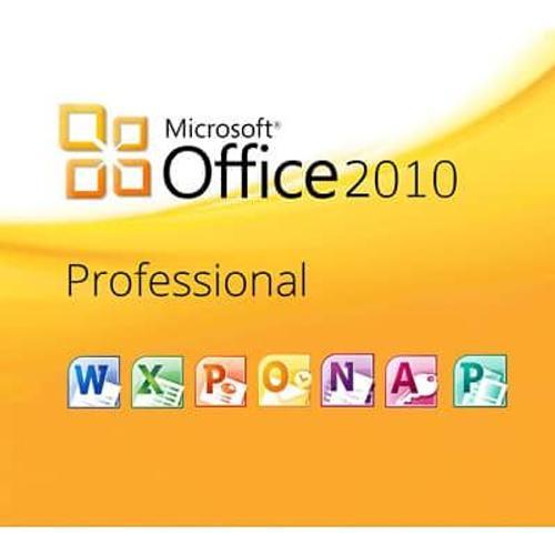 Microsoft Pack Office 2010 Pro Professional 32/64 Bit