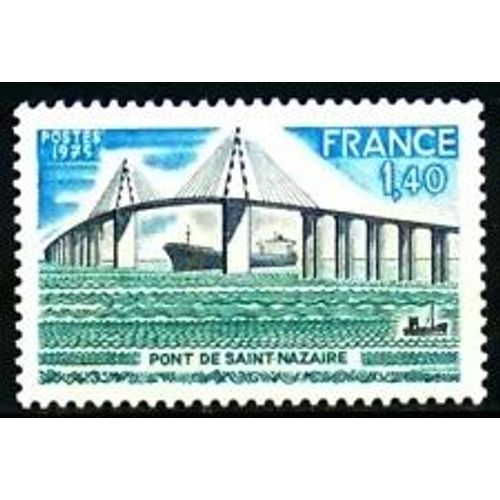 Timbre France 1975 Neuf ** Yt N° 1856 Port De St Nazaire