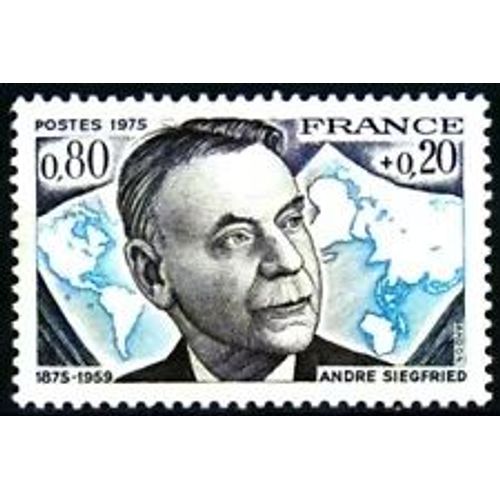 Timbre France 1975 Neuf ** Yt N° 1858 Anfré Siegfried