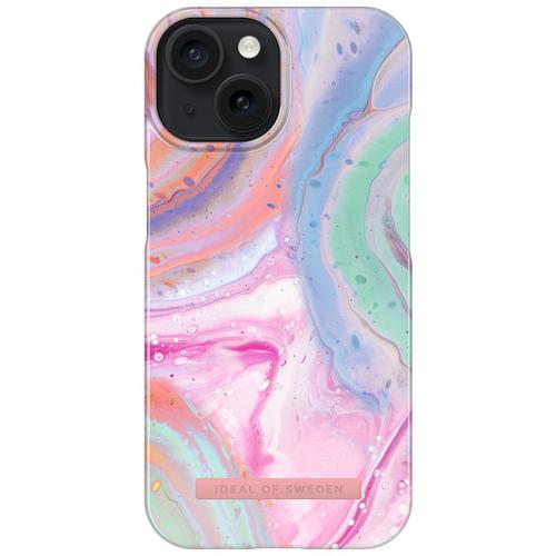 Ideal Of Sweden Coque Fashion Iphone 15 Pastel Marble