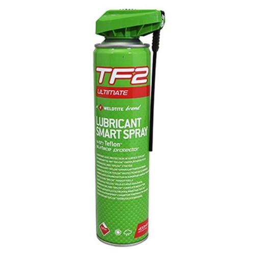 Lubrifiant Velo Weldtite Tf2 Ultimate Au Teflon (Avec Nouvelle Tete Spray 400ml)