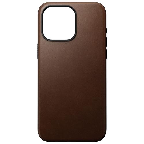 Nomad Coque Modern Leather Iphone 15 Pro Max Brun