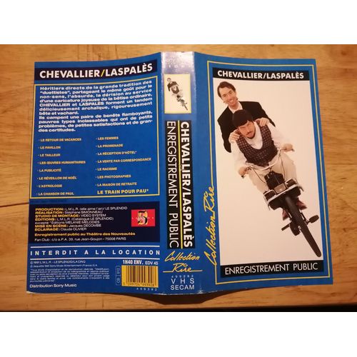 Jaquette Vhs Chevalier Et Laspalès
