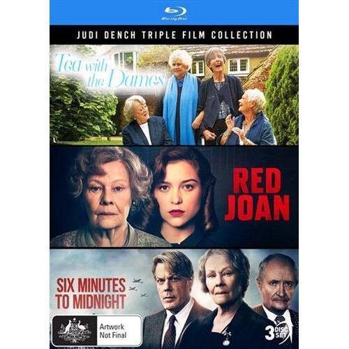 Judi Dench: Triple Film Collection (Tea With The Dames / Red Joan / Six Minutes To Midnight) - All-Region/1080p Special Edition [Blu-Ray] Special Ed, Australia - Import