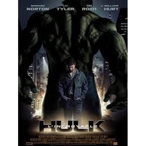 L'incroyable Hulk - The Incredible Hulk - Edward Norton - Louis Leterrier - Liv Tyler - 2008 - Affiche De Cinéma Pliée 120x160 Cm