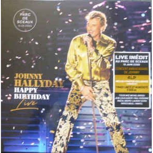 Happy Birthday Live - Parc Des Sceaux 2000 - Coffret 4 Vinyles (Tirage Limité 2500 Exemplaires)