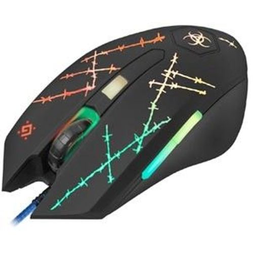 Defender Forced GM-020L - Souris - optique - 6 boutons - filaire - USB - noir