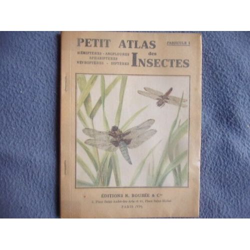 Petit Atlas Des Insectes Fascicule 1