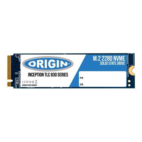 Origin Storage Inception M.2 NVMe 3D TLC - SSD - 1 To - interne - M.2 2280 - PCIe 3.1 (NVMe)