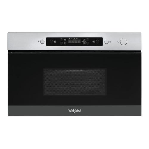 Whirlpool AMW 4920/IX - Four micro-ondes grill - encastrable - 22 litres - 750 Watt - acier inoxydable