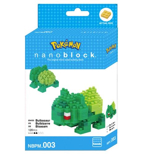 Nanoblock Pokemon Bulbasaur/BULBIZARRE/bisasam 