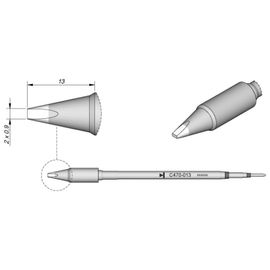 JBC C470013 à souder pour T470