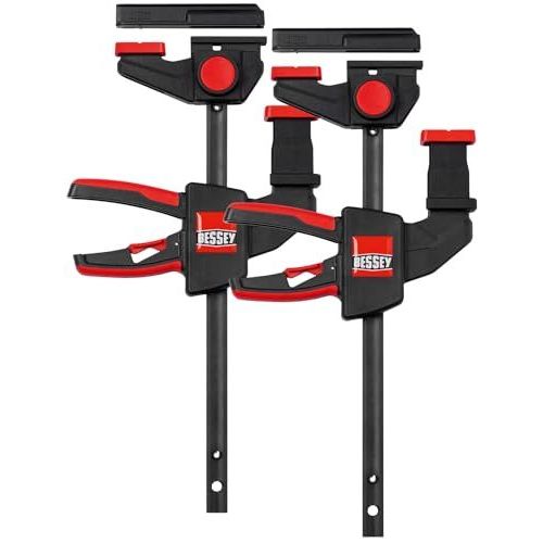 Bessey 2 X Einhand-tischzwinge Ezr15set