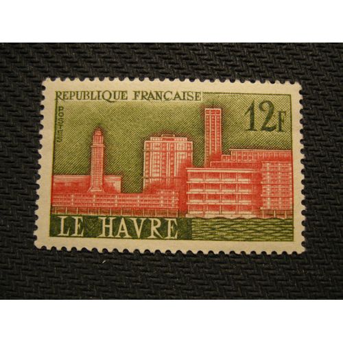 Timbre "Le Havre" 1958 - Y&t N° 1152