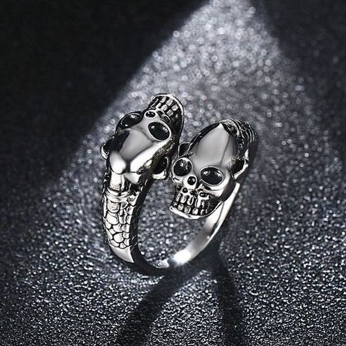 Bague En Titane Et Acier Pour Hommes, Bijoux En Forme D'aigle, Dragon, Griffe, Crâne D'halloween, Dominateur, Roche Ouverte, Animal, 30 Modèles, Meilleures Ventes