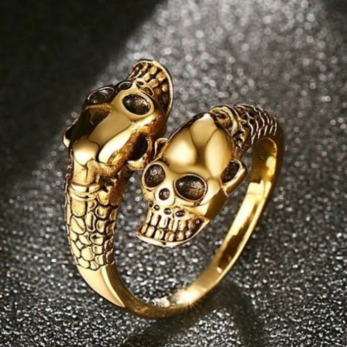 Bague En Titane Et Acier Pour Hommes, Bijoux En Forme D'aigle, Dragon, Griffe, Crâne D'halloween, Dominateur, Roche Ouverte, Animal, 30 Modèles, Meilleures Ventes