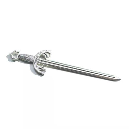 Pendentif Épée Gothique Plaqué Argent, 6 Pièces, 88x25mm, Breloques Tibétaines, Bijoux Mystique, Fabrication De Bijoux, Bricolage, Accessoires Artisanaux