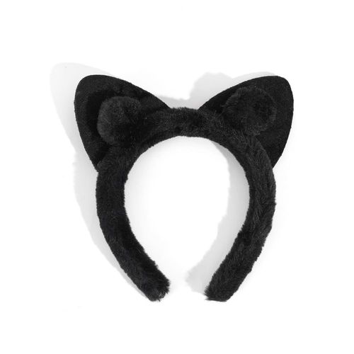 Serre-Tête Oreilles De Chat En Peluche Pour Filles, Accessoire De Coiffure, Dessin Animé, Lavage Du Visage, Nouvelle Collection Automne Hiver