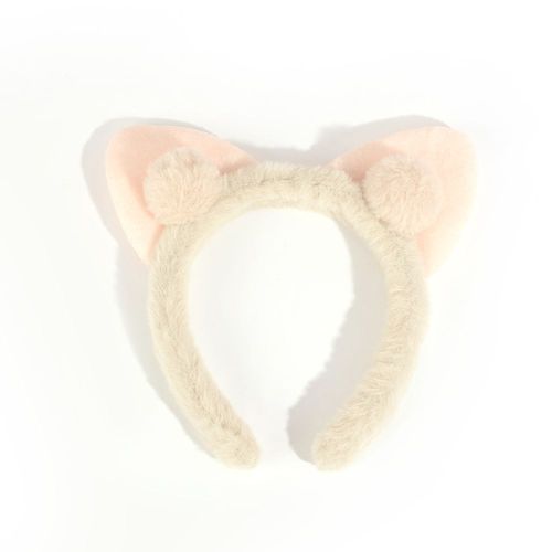 Serre-Tête Oreilles De Chat En Peluche Pour Filles, Accessoire De Coiffure, Dessin Animé, Lavage Du Visage, Nouvelle Collection Automne Hiver